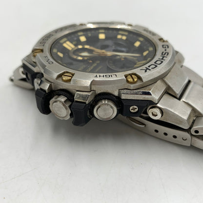 【中古品】【メンズ】 G-SHOCK ジーショック G-STEEL GST-B100D-1A9JF ジー スティール ウォッチ 腕時計 タフソーラー 196-260503-ko-11-tei カラー：シルバー 万代Net店