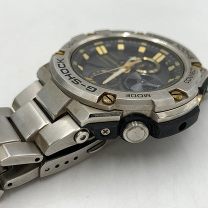 【中古品】【メンズ】 G-SHOCK ジーショック G-STEEL GST-B100D-1A9JF ジー スティール ウォッチ 腕時計 タフソーラー 196-260503-ko-11-tei カラー：シルバー 万代Net店