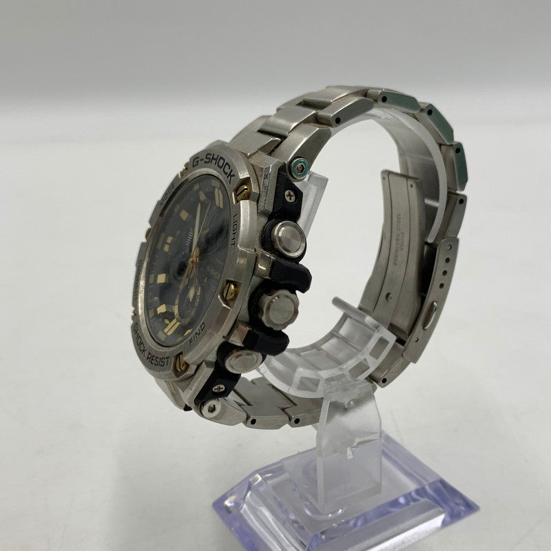 【中古品】【メンズ】 G-SHOCK ジーショック G-STEEL GST-B100D-1A9JF ジー スティール ウォッチ 腕時計 タフソーラー 196-260503-ko-11-tei カラー：シルバー 万代Net店