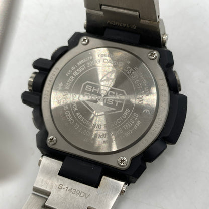 【中古品】【メンズ】 G-SHOCK ジーショック G-STEEL GST-B100D-1A9JF ジー スティール ウォッチ 腕時計 タフソーラー 196-260503-ko-11-tei カラー：シルバー 万代Net店
