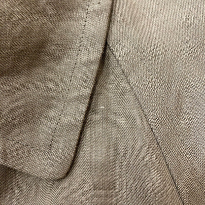 【中古品】【メンズ】 NICOLE ニコル LONG LINEN COAT ロング リネンコート ライトアウター MITSUHIRO MATSUDA 140-260418-ks-11-tei サイズ：表記サイズ無し カラー：ブラウン 万代Net店