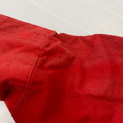 【中古品】【メンズ】 USED CHULAI VIETNAM JACKET チュライ ベトナムジャケット ライトアウター 145-260418-ks-14-tei サイズ：表記サイズ無し カラー：レッド　※ジップYKK(後付け 万代Net店