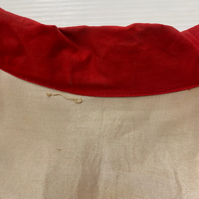 【中古品】【メンズ】 USED CHULAI VIETNAM JACKET チュライ ベトナムジャケット ライトアウター 145-260418-ks-14-tei サイズ：表記サイズ無し カラー：レッド　※ジップYKK(後付け 万代Net店