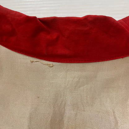 【中古品】【メンズ】 USED CHULAI VIETNAM JACKET チュライ ベトナムジャケット ライトアウター 145-260418-ks-14-tei サイズ：表記サイズ無し カラー：レッド　※ジップYKK(後付け 万代Net店