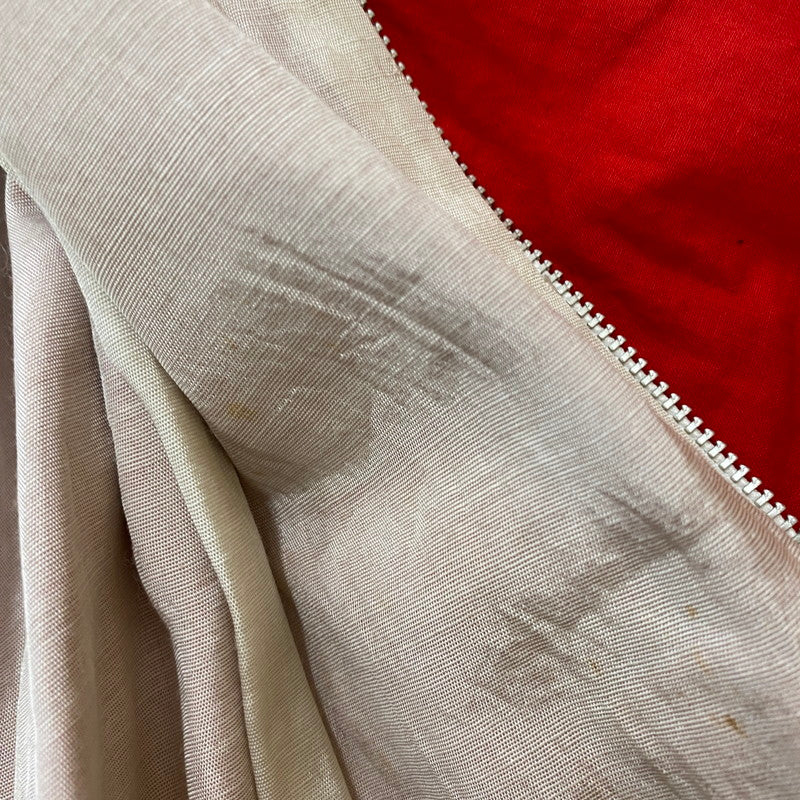 【中古品】【メンズ】 USED CHULAI VIETNAM JACKET チュライ ベトナムジャケット ライトアウター 145-260418-ks-14-tei サイズ：表記サイズ無し カラー：レッド　※ジップYKK(後付け 万代Net店
