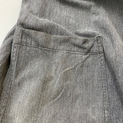 【中古品】【メンズ】 FRENCH ARMY フランス軍 50～60's BLACK CHAMBRAY ATELIER COAT VINTAGE 50～60年代 ブラック シャンブレー アトリエ コート ライトアウター 145-260418-ks-12-tei サイズ：表記サイズ無し カラー：グレー 万代Net店