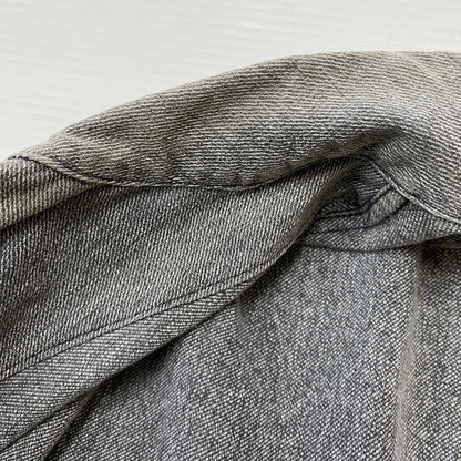 【中古品】【メンズ】 FRENCH ARMY フランス軍 50～60's BLACK CHAMBRAY ATELIER COAT VINTAGE 50～60年代 ブラック シャンブレー アトリエ コート ライトアウター 145-260418-ks-12-tei サイズ：表記サイズ無し カラー：グレー 万代Net店