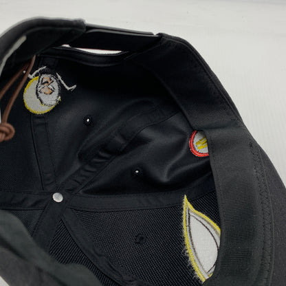 【中古品】【メンズ】 ABATHINGAPE アベイシングエイプ SHADOW BAPE SNAPBACK CAP 001CPJ301001M シャドウ ベイプ スナップバック キャップ 帽子 185-260730-yo-09-tei サイズ：F カラー：ブラック 万代Net店