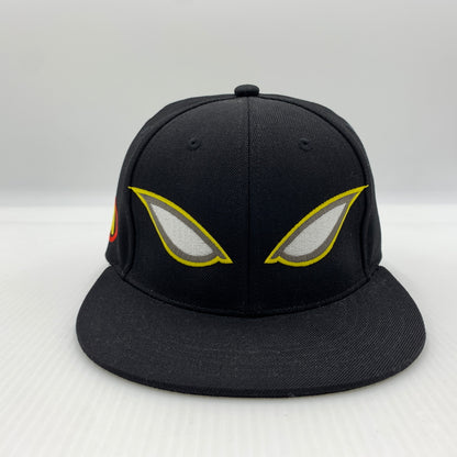 【中古品】【メンズ】 ABATHINGAPE アベイシングエイプ SHADOW BAPE SNAPBACK CAP 001CPJ301001M シャドウ ベイプ スナップバック キャップ 帽子 185-260730-yo-09-tei サイズ：F カラー：ブラック 万代Net店