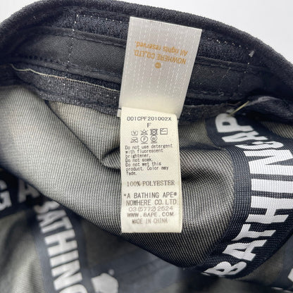 【中古品】【メンズ】 A BATHING APE アベイシングエイプ GORETEX CAMO CAP 001CPF201002X ゴアテックス ロゴ キャップ 帽子 185-260704-yo-15-tei サイズ：FREE カラー：カモ 万代Net店