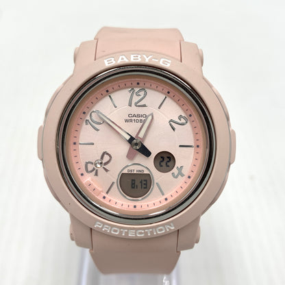 【中古品】【レディース】 CASIO カシオ ANALOG-DIGITAL BABY-G BGA-290RA-1AJF アナログデジタル ベビージー 腕時計 クォーツ 196-260814-yo-05-tei カラー：ピンク 万代Net店