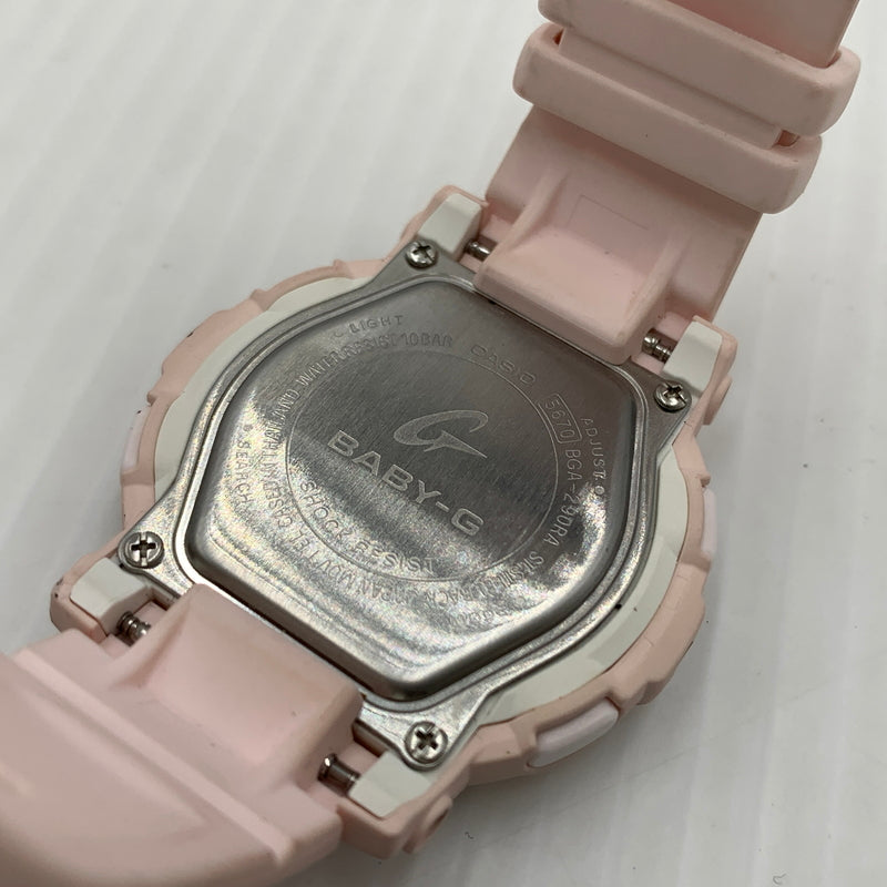 【中古品】【レディース】 CASIO カシオ ANALOG-DIGITAL BABY-G BGA-290RA-1AJF アナログデジタル ベビージー 腕時計 クォーツ 196-260814-yo-05-tei カラー：ピンク 万代Net店