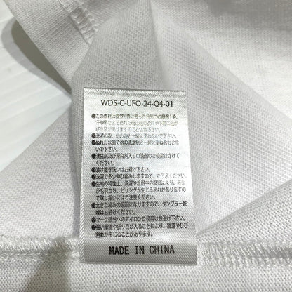 【中古品】【メンズ】 WINDANDSEA ウィンダンシー ×UFO ユー エフ オー 日清焼そば 別注 コラボ S/S POCKET TEE WDS-C-UFO-24-Q4-01 ショートスリーブ ポケット Tシャツ 半袖 トップス 142-260703-yo-12-tei サイズ：S カラー：ホワイト 万代Net店