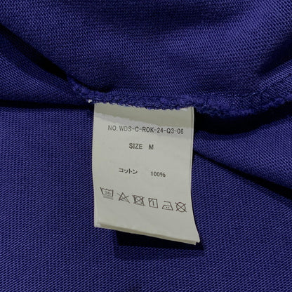 【中古品】【メンズ】 WINDANDSEA ウィンダンシー × ROKX ロックス 別注 コラボ FRONT LOGO TEE WDS-C-ROK-24-Q3-06 フロントロゴ Tシャツ 半袖 トップス 142-260703-yo-11-tei サイズ：M カラー：ネイビー 万代Net店