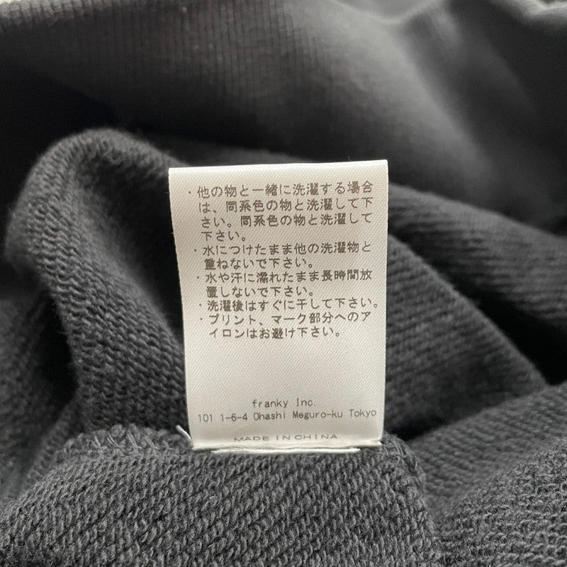 【中古品】【メンズ】 WIND AND SEA ウィンダンシー × 幽遊白書 別注 コラボ REIGAN HOODIE WDS-YYHS-01 レイガン フーディー トップス プルオーバーパーカー 142-260418-ko-07-tei サイズ：S カラー：ブラック 万代Net店