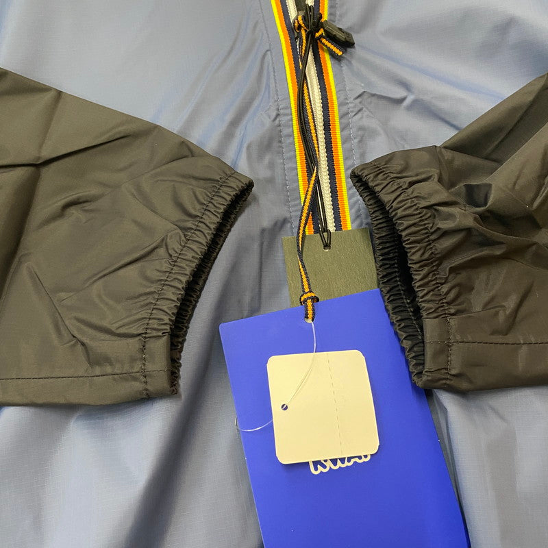 【中古美品】【メンズ】 WINDANDSEA ウィンダンシー × K-WAY ケーウェイ CLAUDE JACKET K4126ZW クロード ジャケット ライトアウター 142-260418-ks-09-tei サイズ：M カラー：ブルーインディゴ 万代Net店