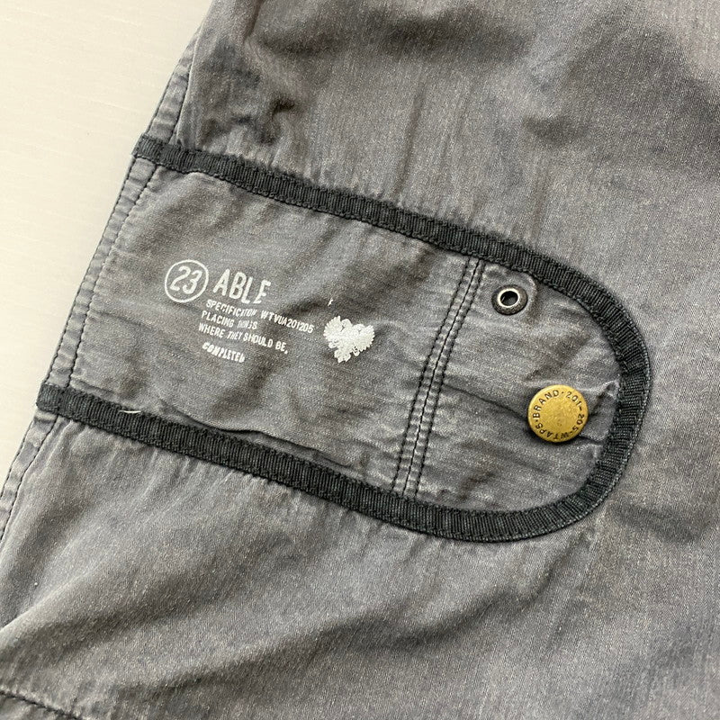 【中古品】【メンズ】 WTAPS ダブルタップス BUDS S/S MILITARY SHIRT 2008/1st LTDT-SH-M01 バッズ ショートスリーブ ミリタリーシャツ 半袖 トップス 142-260418-ks-01-tei サイズ：表記サイズ無し カラー：グレー 万代Net店