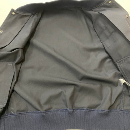 【中古品】【メンズ】 UNIFOAM EXEPERIMENT ユニフォームエクスペリメント × FRAGMENT DESIGN フラグメントデザイン 別注 コラボ 19SS STADIUM BLOUSON UE-190000 スタジアム ブルゾン アウター 142-260418-ks-07-fuzh サイズ：2 カラー：ネイビー 万代Net店