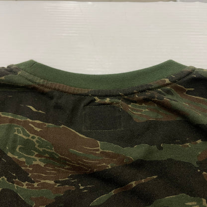 【中古品】【メンズ】 WTAPS ダブルタップス TIGER STRIPE TEE 162ATDT-CSM09S タイガー ストライプ Ｔシャツ 半袖 トップス 142-260618-sa-14-tei サイズ：S カラー：カモ柄 万代Net店