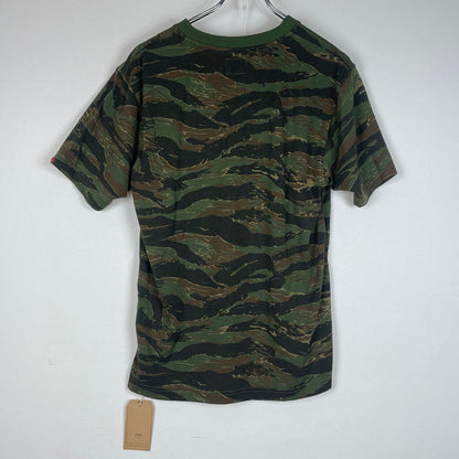 【中古品】【メンズ】 WTAPS ダブルタップス TIGER STRIPE TEE 162ATDT-CSM09S タイガー ストライプ Ｔシャツ 半袖 トップス 142-260618-sa-14-tei サイズ：S カラー：カモ柄 万代Net店