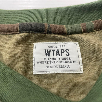 【中古品】【メンズ】 WTAPS ダブルタップス TIGER STRIPE TEE 162ATDT-CSM09S タイガー ストライプ Ｔシャツ 半袖 トップス 142-260618-sa-14-tei サイズ：S カラー：カモ柄 万代Net店