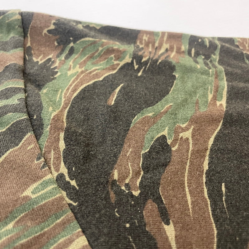 【中古品】【メンズ】 WTAPS ダブルタップス TIGER STRIPE TEE 162ATDT-CSM09S タイガー ストライプ Ｔシャツ 半袖 トップス 142-260618-sa-14-tei サイズ：S カラー：カモ柄 万代Net店