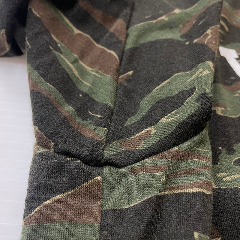 【中古品】【メンズ】 WTAPS ダブルタップス TIGER STRIPE TEE 162ATDT-CSM09S タイガー ストライプ Ｔシャツ 半袖 トップス 142-260618-sa-14-tei サイズ：S カラー：カモ柄 万代Net店