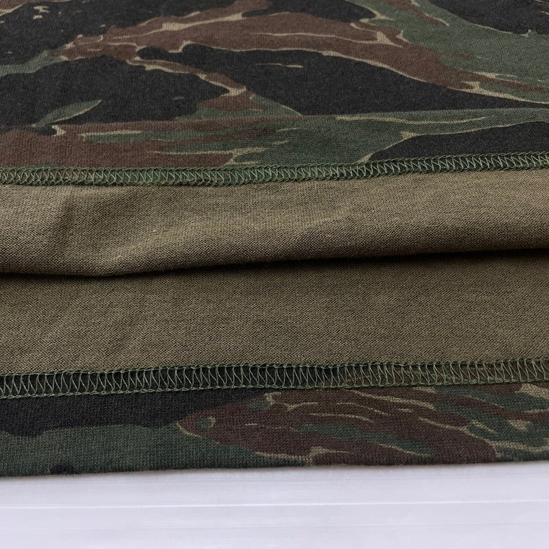 【中古品】【メンズ】 WTAPS ダブルタップス TIGER STRIPE TEE 162ATDT-CSM09S タイガー ストライプ Ｔシャツ 半袖 トップス 142-260618-sa-14-tei サイズ：S カラー：カモ柄 万代Net店