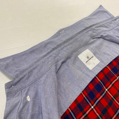 【中古品】【メンズ】 uniform experiment ユニフォームエクスペリメント OXFORD SHIRT MADE IN JAPAN UE-123069 オックスフォード シャツ トップス 日本製 142-261019-ss-08-teih サイズ：1 カラー：ブルー 万代Net店