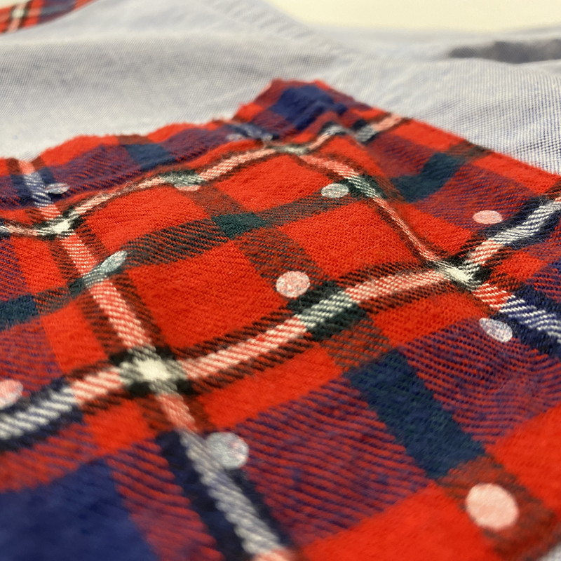 【中古品】【メンズ】 uniform experiment ユニフォームエクスペリメント OXFORD SHIRT MADE IN JAPAN UE-123069 オックスフォード シャツ トップス 日本製 142-261019-ss-08-teih サイズ：1 カラー：ブルー 万代Net店