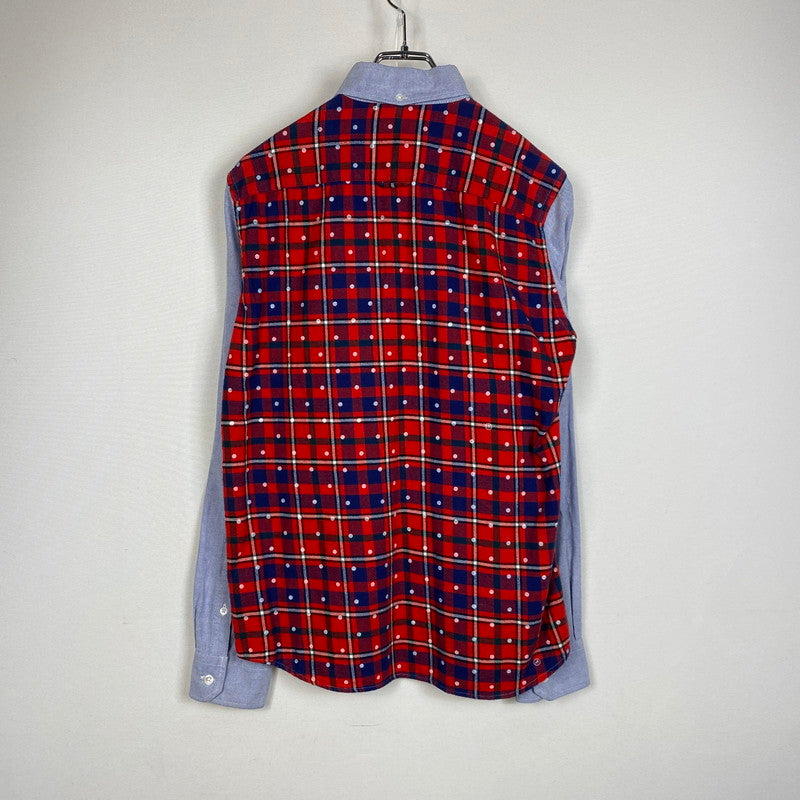 【中古品】【メンズ】 uniform experiment ユニフォームエクスペリメント OXFORD SHIRT MADE IN JAPAN UE-123069 オックスフォード シャツ トップス 日本製 142-261019-ss-08-teih サイズ：1 カラー：ブルー 万代Net店