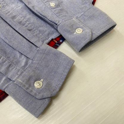 【中古品】【メンズ】 uniform experiment ユニフォームエクスペリメント OXFORD SHIRT MADE IN JAPAN UE-123069 オックスフォード シャツ トップス 日本製 142-261019-ss-08-teih サイズ：1 カラー：ブルー 万代Net店