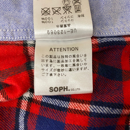 【中古品】【メンズ】 uniform experiment ユニフォームエクスペリメント OXFORD SHIRT MADE IN JAPAN UE-123069 オックスフォード シャツ トップス 日本製 142-261019-ss-08-teih サイズ：1 カラー：ブルー 万代Net店
