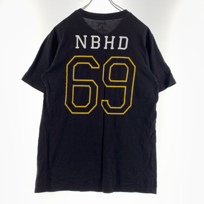 【中古品】【メンズ】 STUSSY ステューシー × NEIGHBORHOOD ネイバーフッド 別注 コラボ 30TH ANNIVERSARY TEE 30周年記念 Tシャツ 半袖 トップス 142-260615-yo-03-tei サイズ：S カラー：ブラック 万代Net店