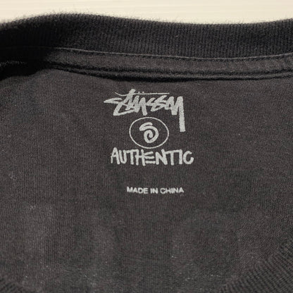 【中古品】【メンズ】 STUSSY ステューシー × NEIGHBORHOOD ネイバーフッド 別注 コラボ 30TH ANNIVERSARY TEE 30周年記念 Tシャツ 半袖 トップス 142-260615-yo-03-tei サイズ：S カラー：ブラック 万代Net店