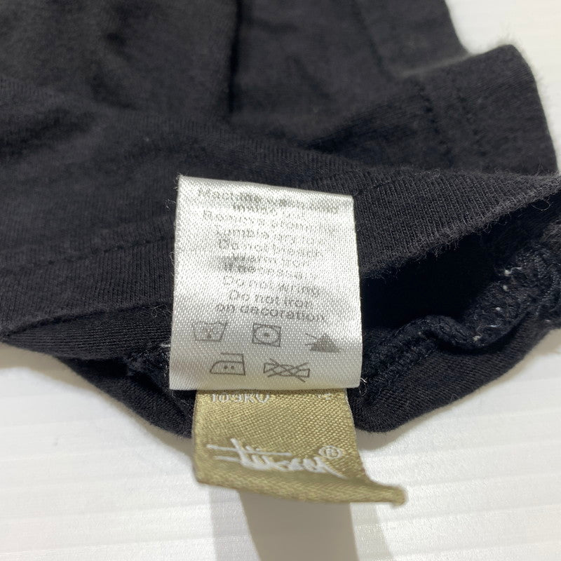 【中古品】【メンズ】 STUSSY ステューシー × NEIGHBORHOOD ネイバーフッド 別注 コラボ 30TH ANNIVERSARY TEE 30周年記念 Tシャツ 半袖 トップス 142-260615-yo-03-tei サイズ：S カラー：ブラック 万代Net店