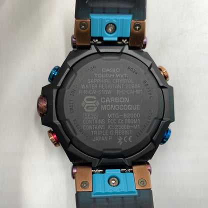 【中古品】【メンズ】 G-SHOCK ジーショック LIMITED EDITION MTG-B2000XMG-1AJR リミテッド エディション ウォッチ 腕時計 タフソーラー カーボン 196-260503-ko-10-tei カラー：マルチカラー 万代Net店