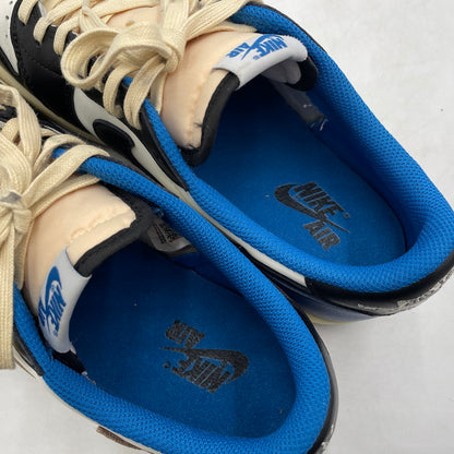 【中古品】【メンズ】 NIKE ナイキ × TRAVIS SCOTT トラヴィス・スコット × FRAGMENT DESIGN フラグメントデザイン 別注 コラボ AIR JORDAN 1 LOW OG SP DM7866-140 スニーカー 靴 160-260420-yo-04-tei サイズ：28.5cm カラー：ミリタリーブルー 万代Net店