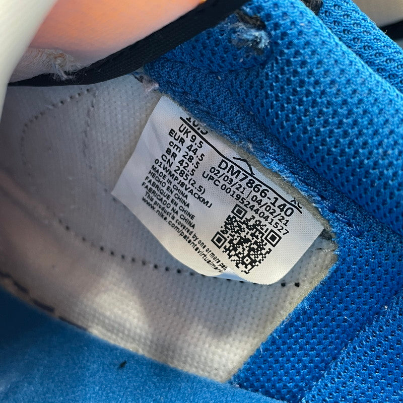 【中古品】【メンズ】 NIKE ナイキ × TRAVIS SCOTT トラヴィス・スコット × FRAGMENT DESIGN フラグメントデザイン 別注 コラボ AIR JORDAN 1 LOW OG SP DM7866-140 スニーカー 靴 160-260420-yo-04-tei サイズ：28.5cm カラー：ミリタリーブルー 万代Net店