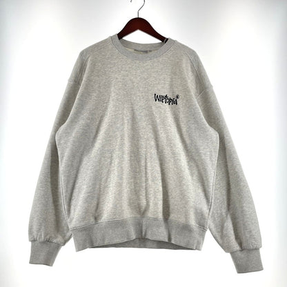 【中古品】【メンズ】 Carhartt WIP カーハート ワーク イン プログレス WIPTOPIA SWEAT I035644 ウィップトピア スウェット 長袖 トップス 145-260423-yo-12-fuzh サイズ：S カラー：グレー 万代Net店