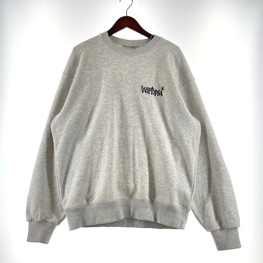 【中古品】【メンズ】 Carhartt WIP カーハート ワーク イン プログレス WIPTOPIA SWEAT I035644 ウィップトピア スウェット 長袖 トップス 145-260423-yo-12-tei サイズ：S カラー：グレー 万代Net店