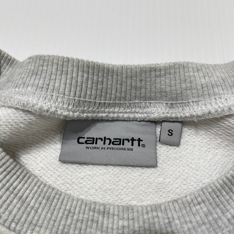 【中古品】【メンズ】 Carhartt WIP カーハート ワーク イン プログレス WIPTOPIA SWEAT I035644 ウィップトピア スウェット 長袖 トップス 145-260423-yo-12-fuzh サイズ：S カラー：グレー 万代Net店