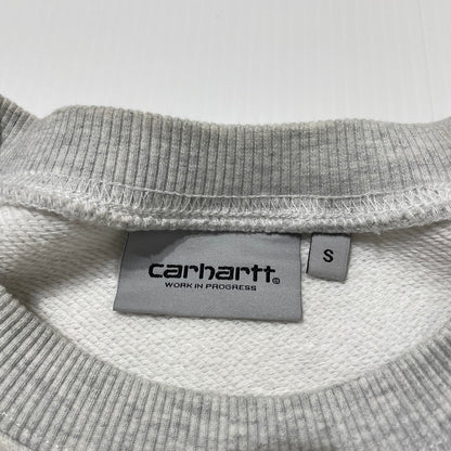 【中古品】【メンズ】 Carhartt WIP カーハート ワーク イン プログレス WIPTOPIA SWEAT I035644 ウィップトピア スウェット 長袖 トップス 145-260423-yo-12-fuzh サイズ：S カラー：グレー 万代Net店