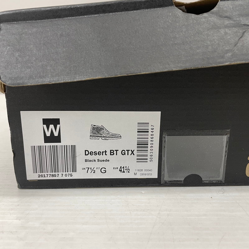 【中古品】【メンズ】 CLARKS クラークス DESERT BT GTX デザート ブーツ ゴアテックス 靴 164-261029-yo-09-teih サイズ：26cm カラー：ブラック 万代Net店