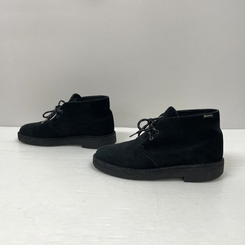【中古品】【メンズ】 CLARKS クラークス DESERT BT GTX デザート ブーツ ゴアテックス 靴 164-261029-yo-09-teih サイズ：26cm カラー：ブラック 万代Net店