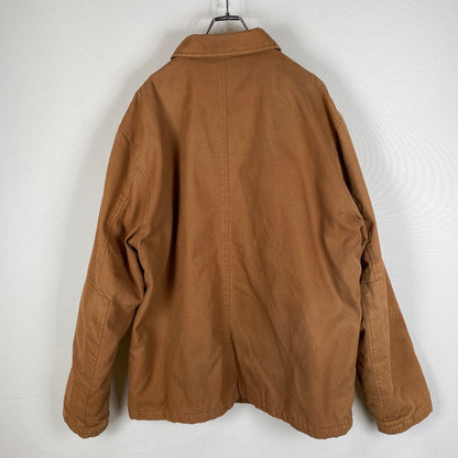 【ジャンク品】【メンズ】 QUILTED CHORE COAT 115475 キルティング チョアコート アウター ジャケット 142-260422-ks-06-tei サイズ：XL/※変色、汚れ、使用感有 カラー：ブラウン 万代Net店
