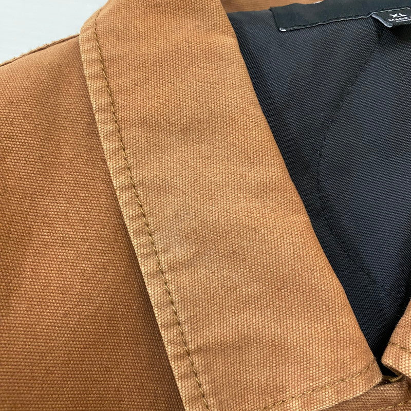 【ジャンク品】【メンズ】 QUILTED CHORE COAT 115475 キルティング チョアコート アウター ジャケット 142-260422-ks-06-tei サイズ：XL/※変色、汚れ、使用感有 カラー：ブラウン 万代Net店
