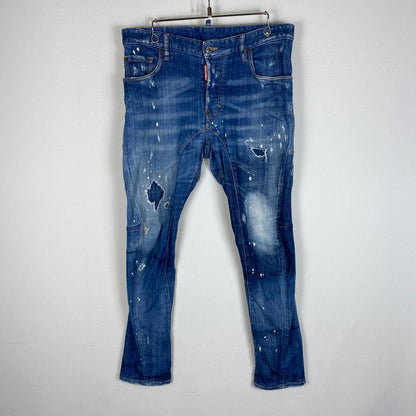 【中古品】【メンズ】 DISTRESSED DENIM PANTS S71LB0623 ディスクエイド デニム パンツ ボトムス ジーンズ 152-260420-KS-19-fuzh サイズ：48 カラー：インディゴ 万代Net店