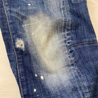 【中古品】【メンズ】 DISTRESSED DENIM PANTS S71LB0623 ディスクエイド デニム パンツ ボトムス ジーンズ 152-260420-KS-19-fuzh サイズ：48 カラー：インディゴ 万代Net店