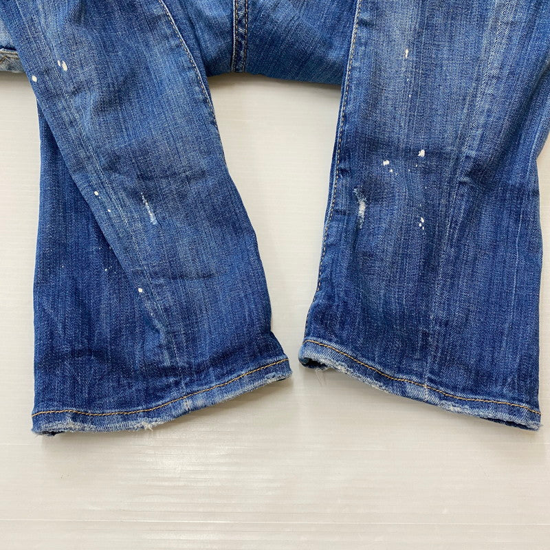【中古品】【メンズ】 DISTRESSED DENIM PANTS S71LB0623 ディスクエイド デニム パンツ ボトムス ジーンズ 152-260420-KS-19-fuzh サイズ：48 カラー：インディゴ 万代Net店